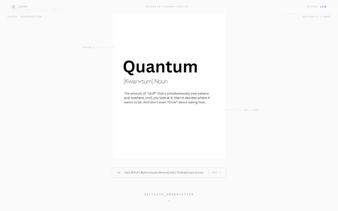 Front page of Quantum Laboratorium