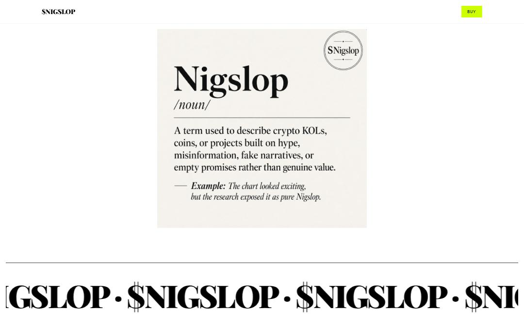 Front page of NIGSLOP