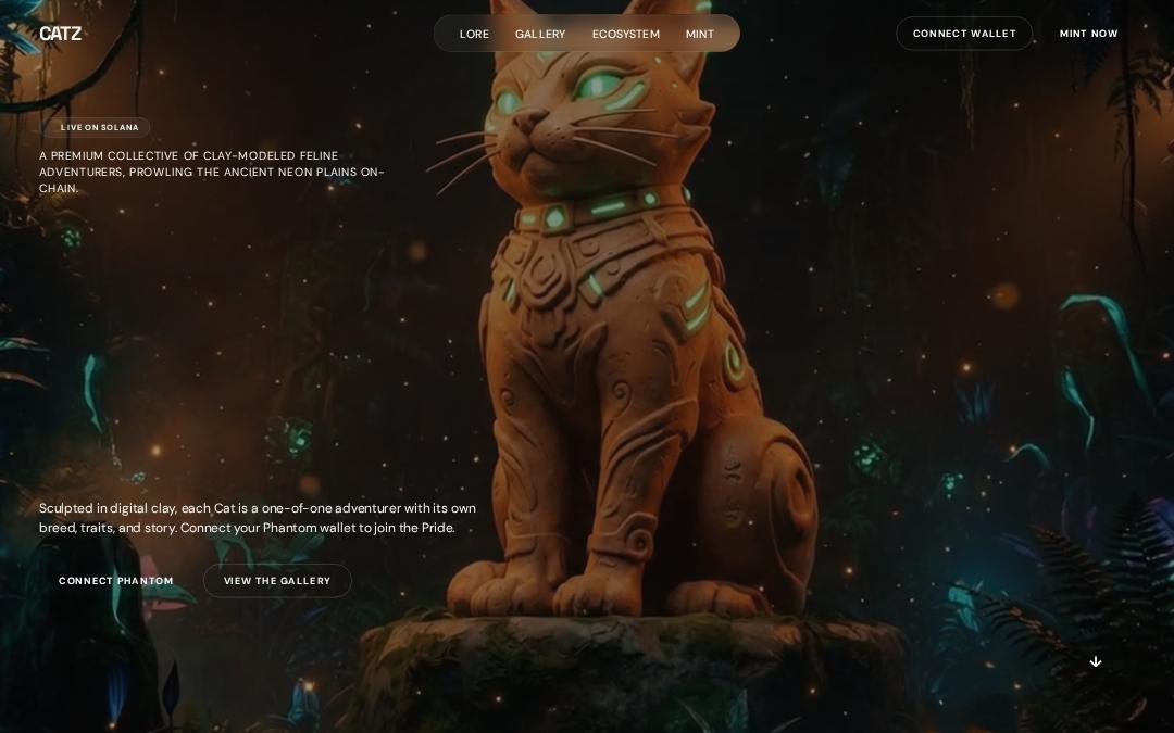 Front page of Catz