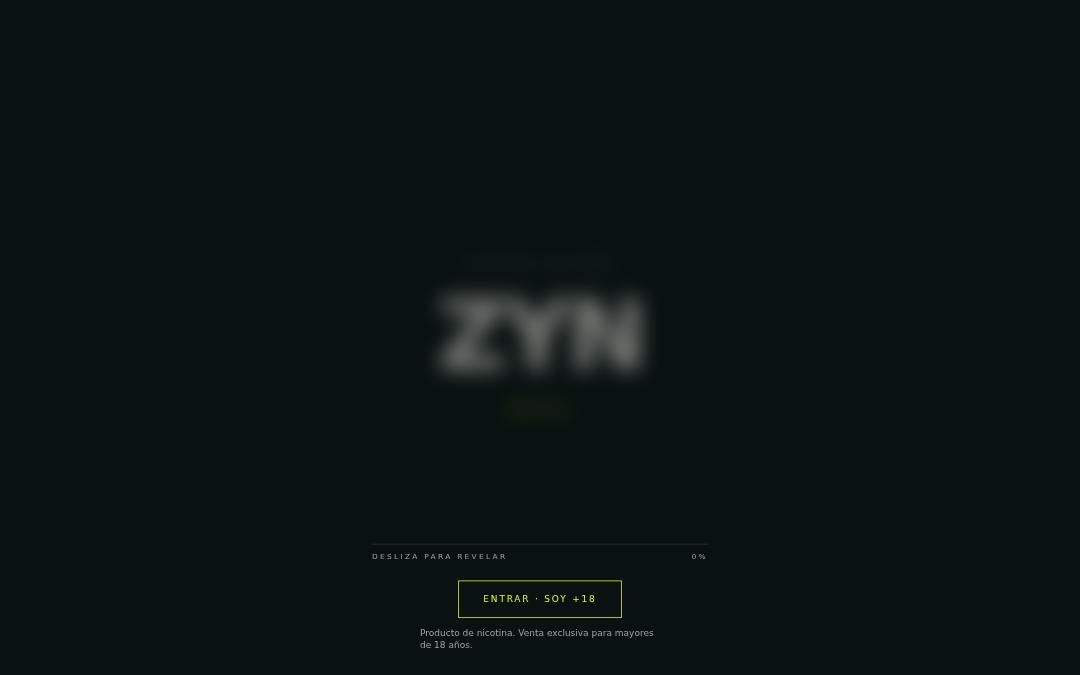 Front page of ZYN México