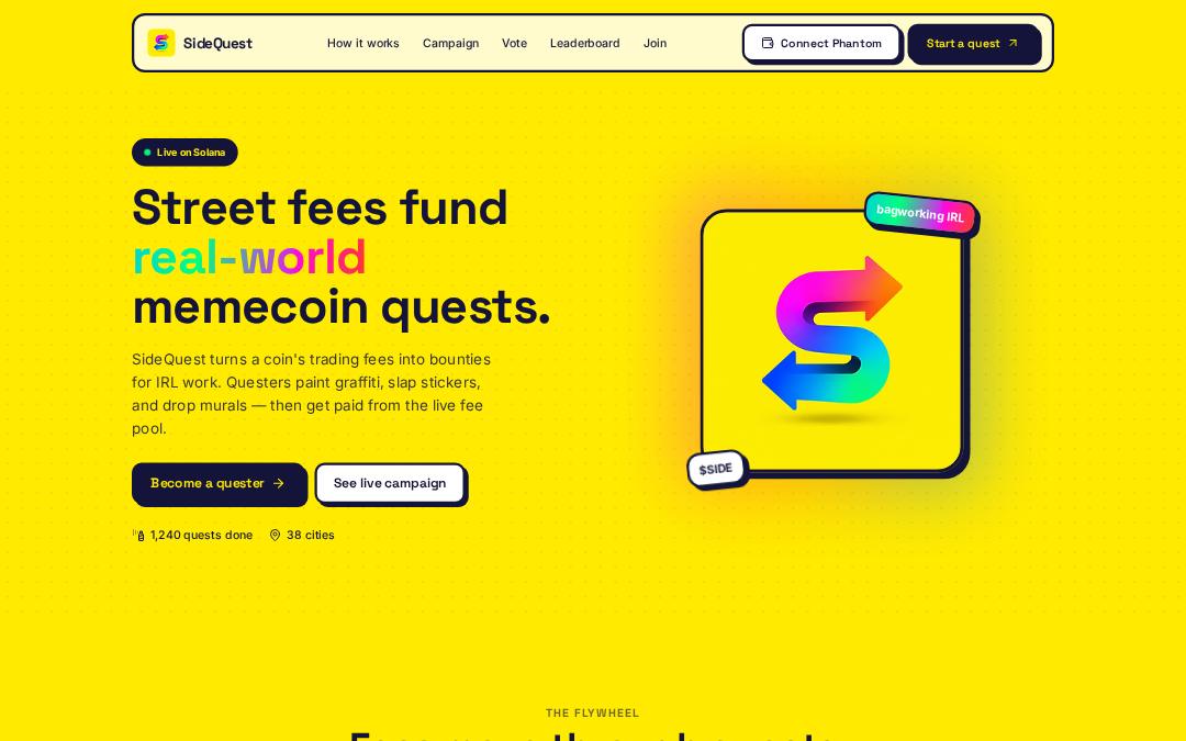 Front page of SideQuest