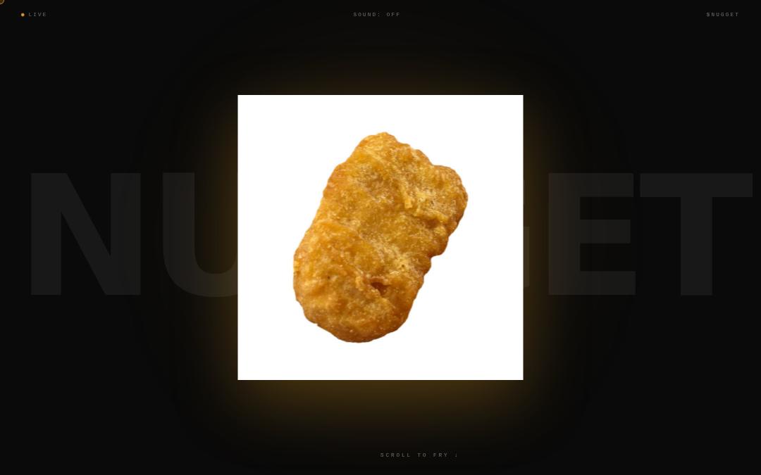 Front page of NuggetOrbit