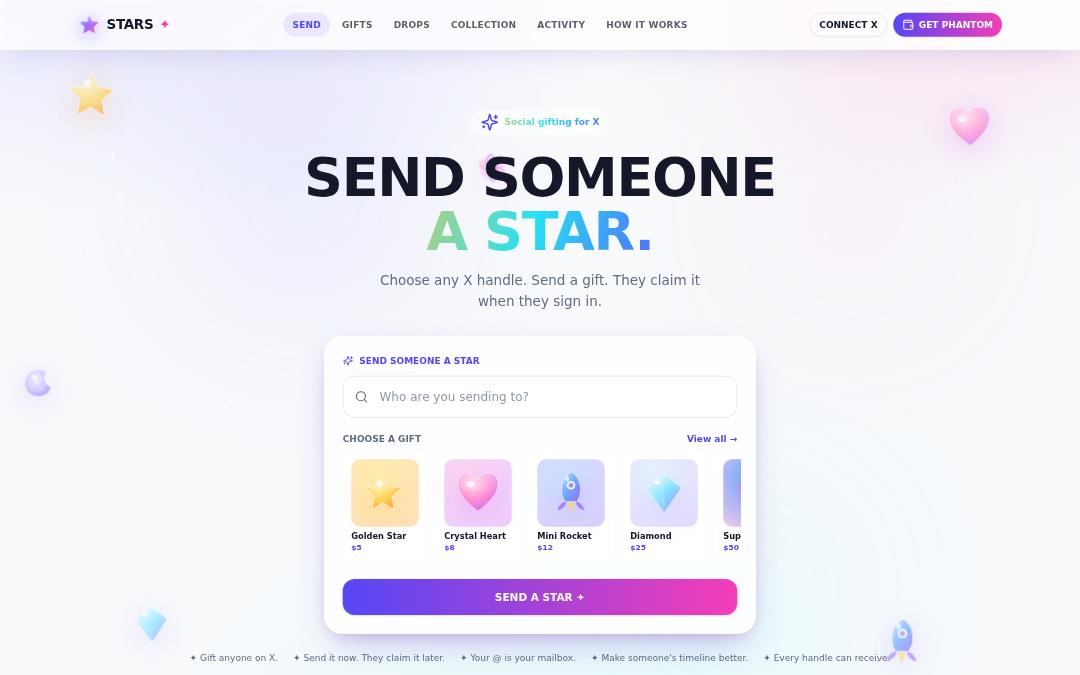 Front page of STARS