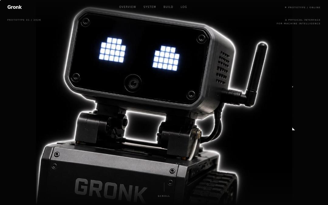 Front page of Gronk