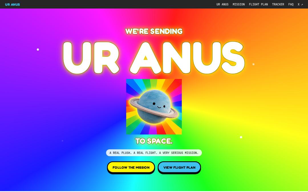 Front page of UR ANUS